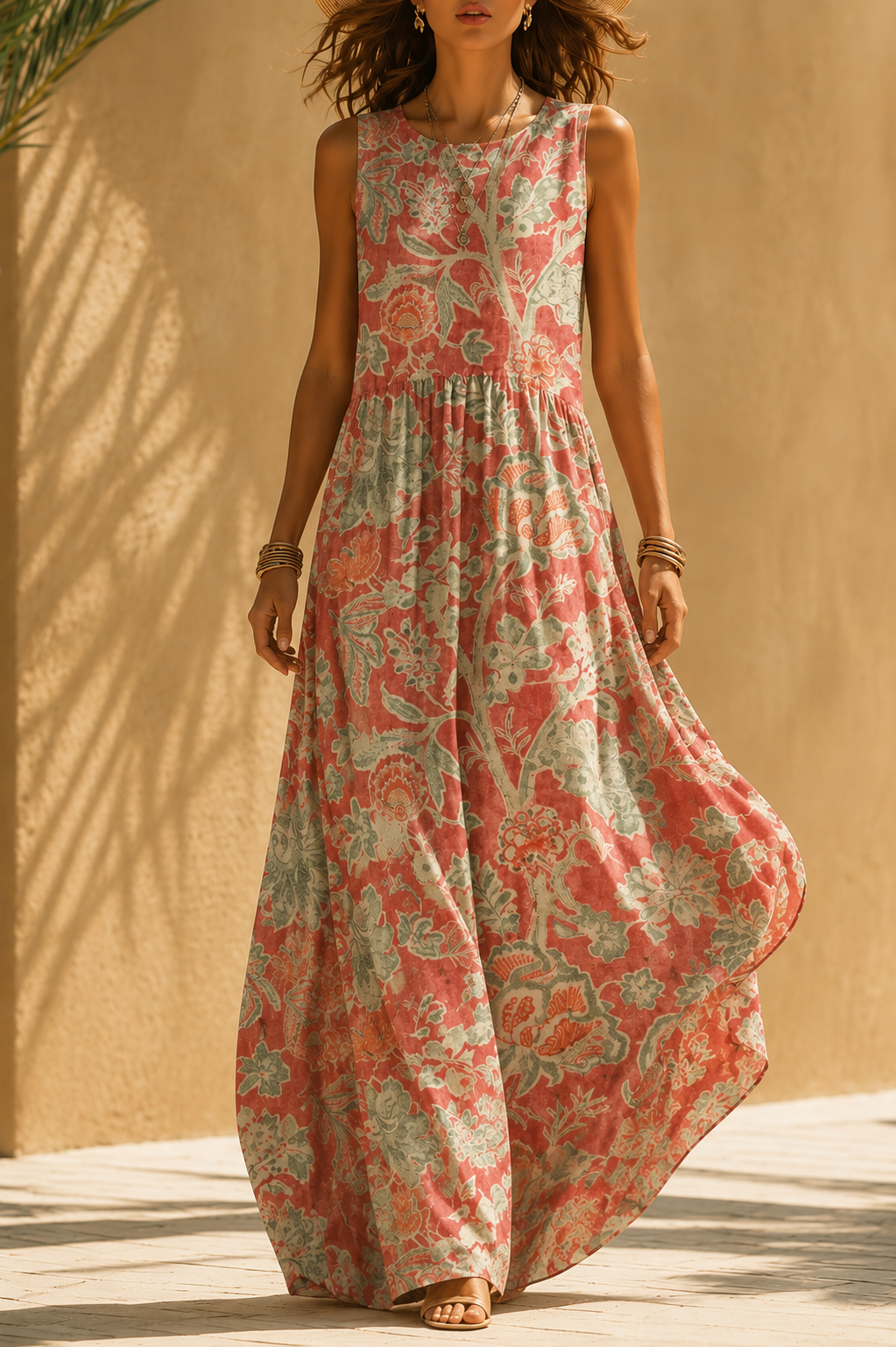 Mar • Vestido Largo Floral