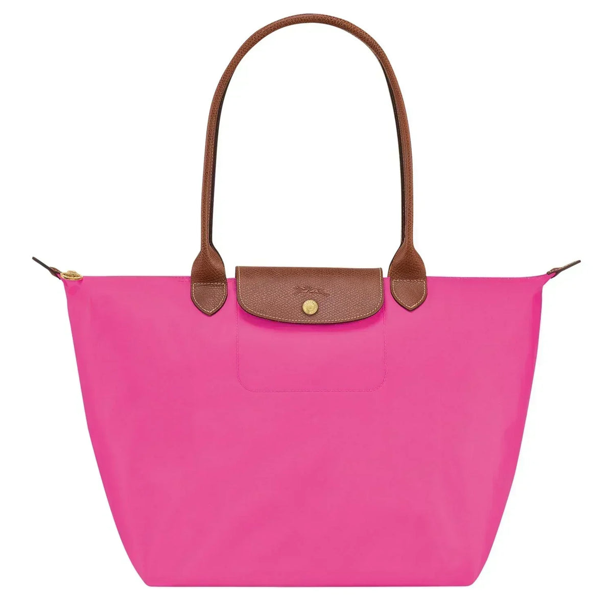 Candela • Bolso Tote Rosa Plegable Con Solapa