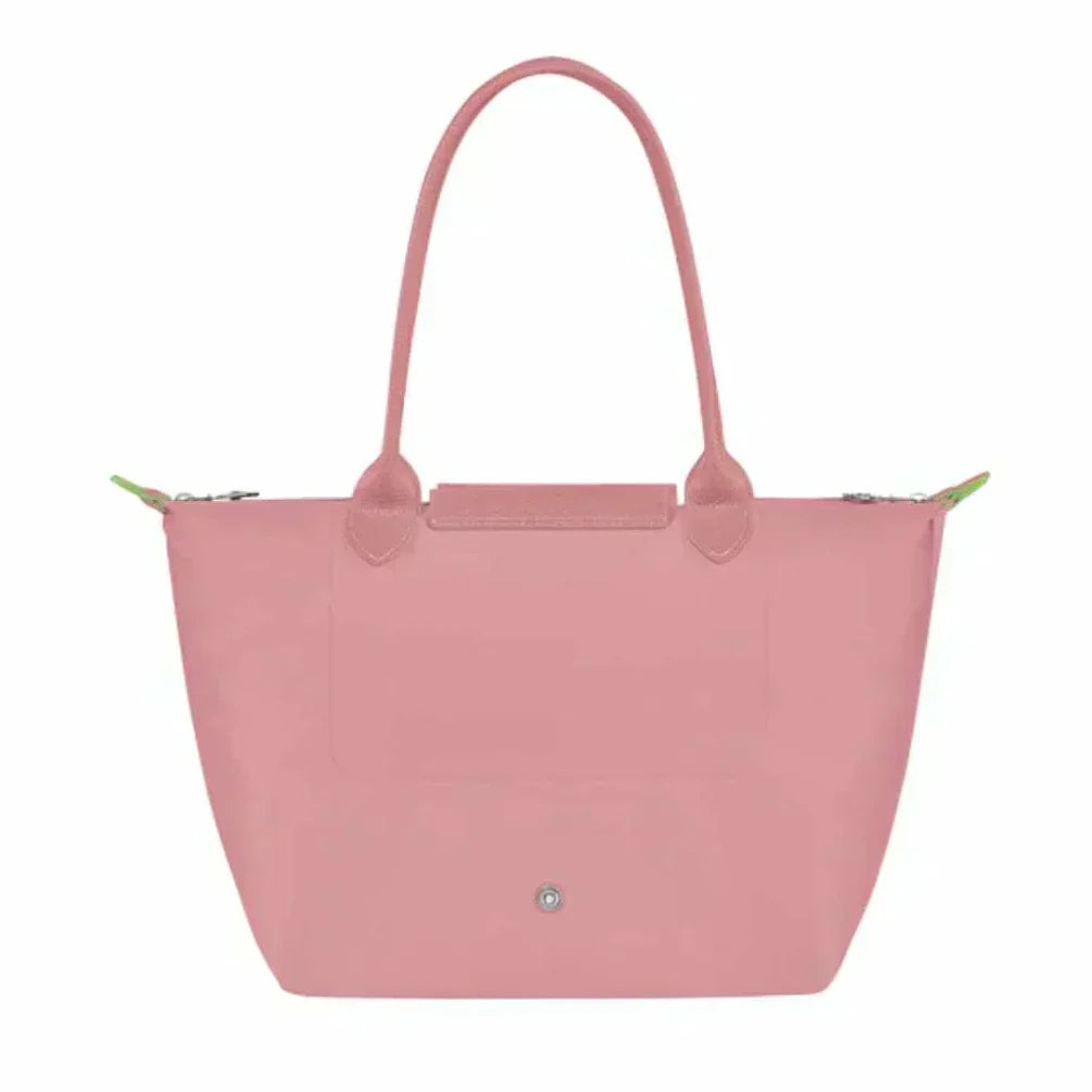 Candela • Bolso Tote Rosa Pétalo Plegable Con Solapa