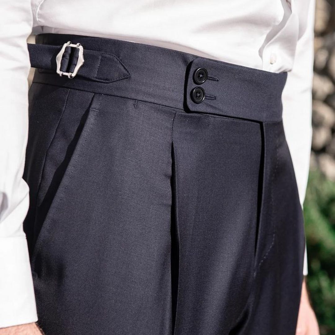 Simón • Pantalón De Vestir Plisado
