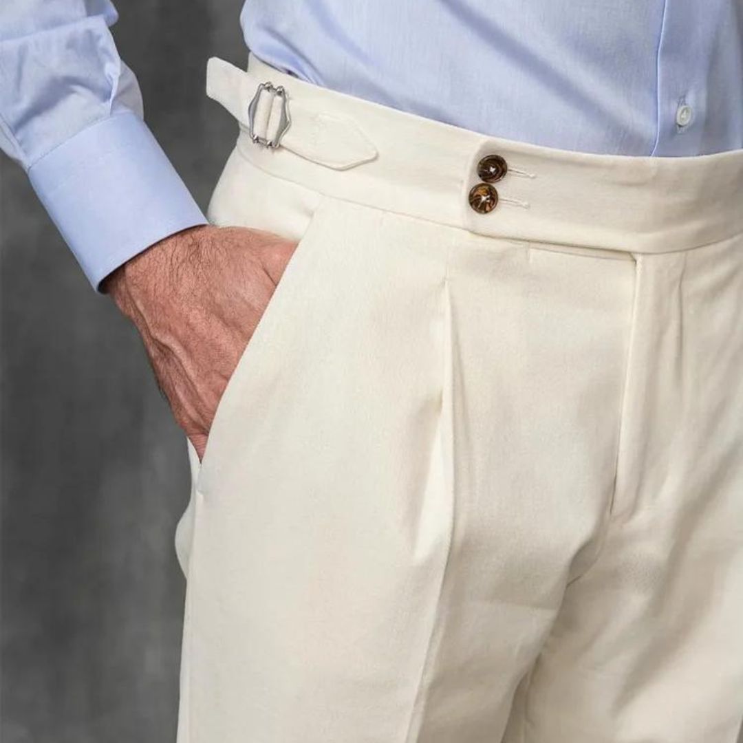 Simón • Pantalón De Vestir Plisado