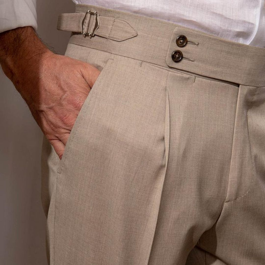 Simón • Pantalón De Vestir Plisado