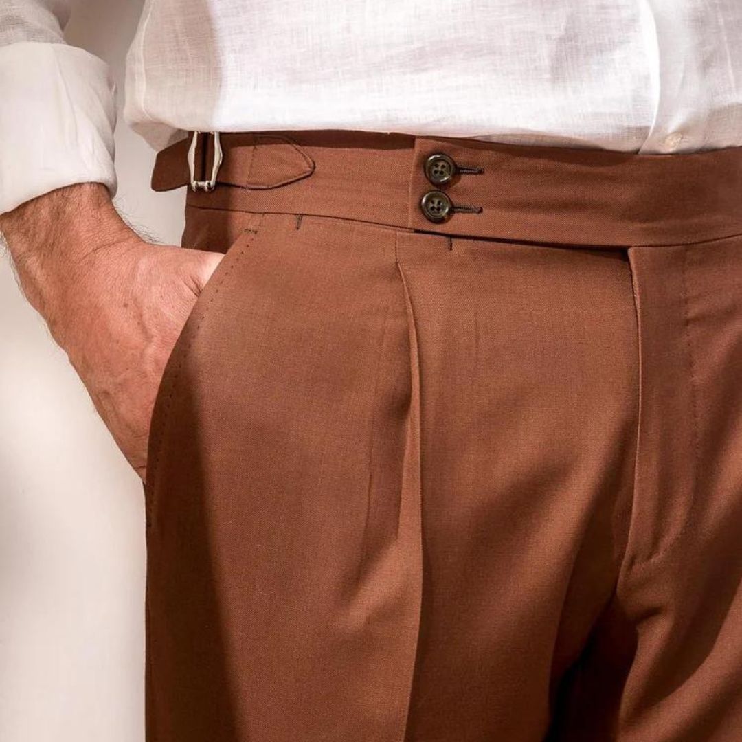 Simón • Pantalón De Vestir Plisado