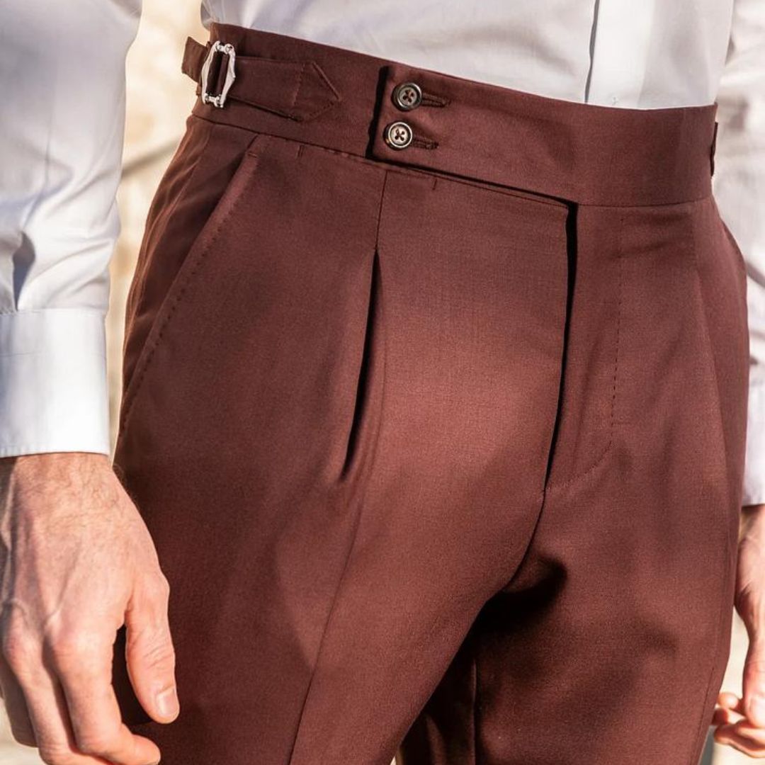 Simón • Pantalón De Vestir Plisado