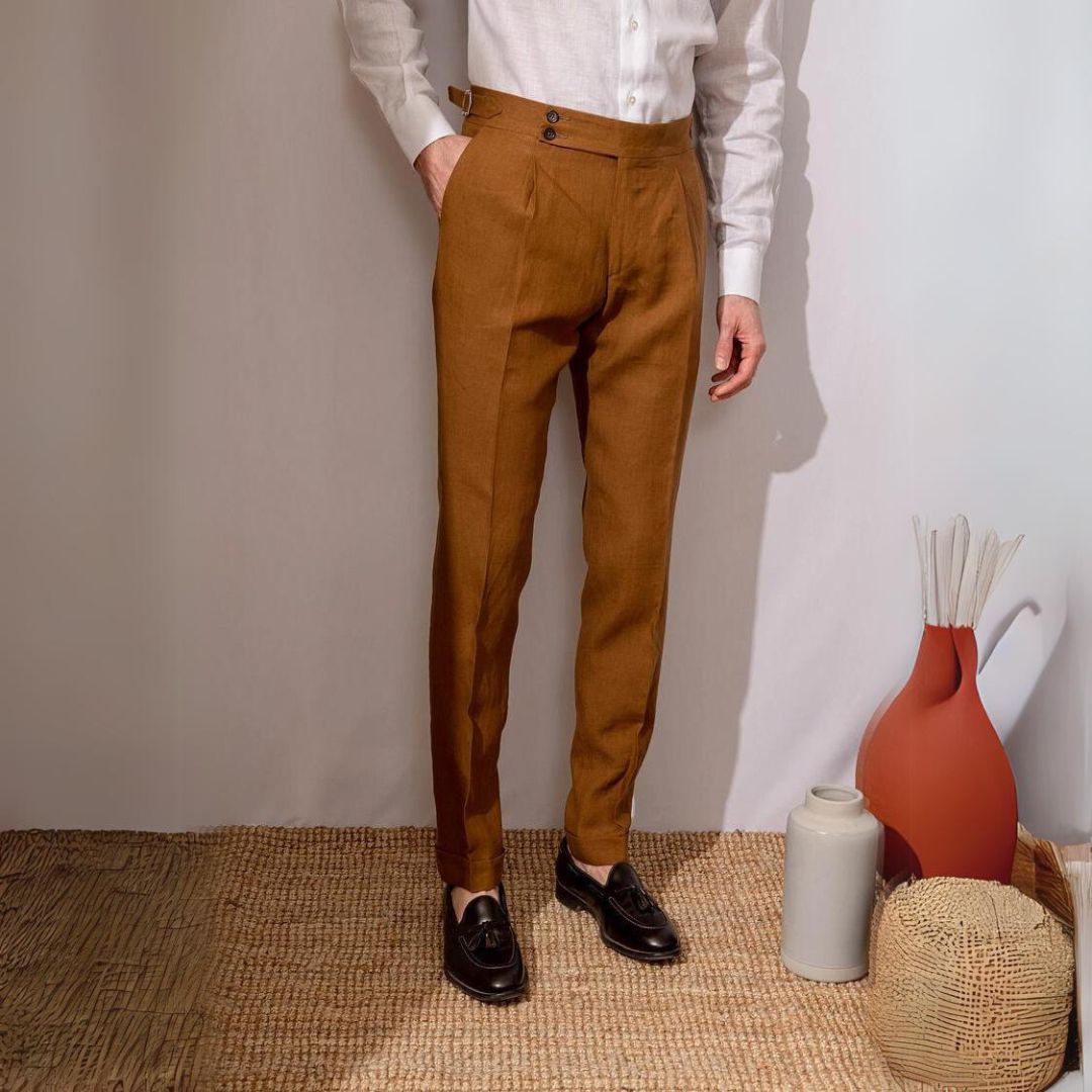 Simón • Pantalón De Vestir Plisado