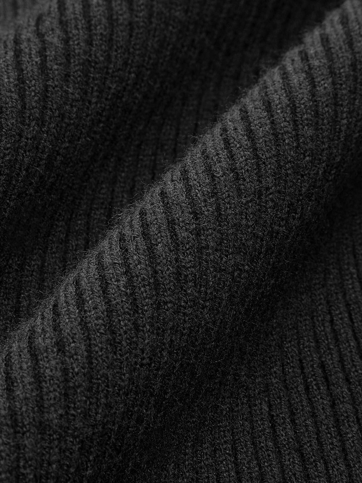 Teresa • Jersey De Punto Ajustado Con Cuello Vuelto