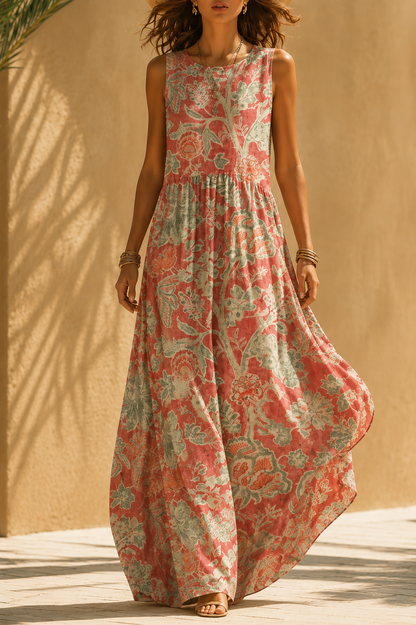 Mar • Vestido Largo Floral