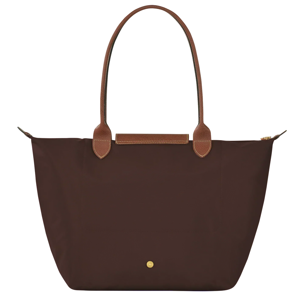 Candela • Bolso Marrón Tote Plegable Con Solapa