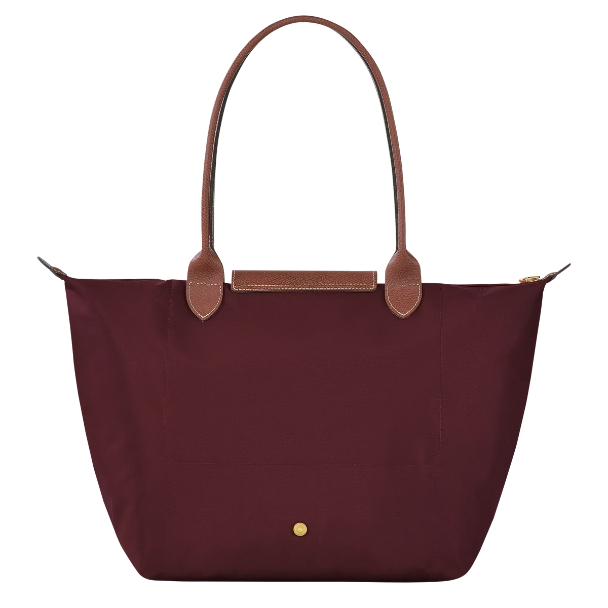 Candela • Bolso Tote Burdeos Plegable Con Solapa