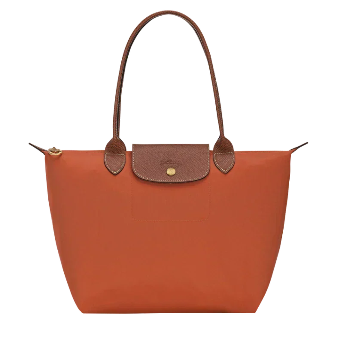 Candela • Bolso Tote Teja Plegable Con Solapa