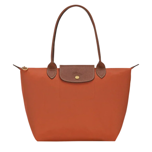 Candela • Bolso Tote Teja Plegable Con Solapa