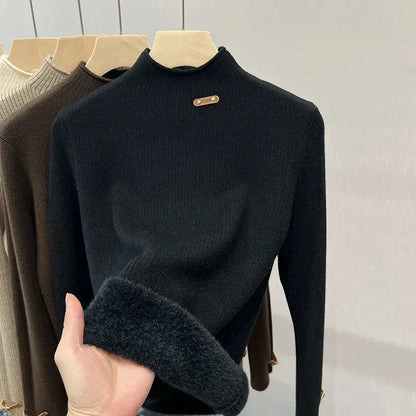 Ona • Jersey Afelpado Cuello Alto