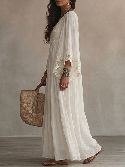 Diana • Vestido Largo Escote En V