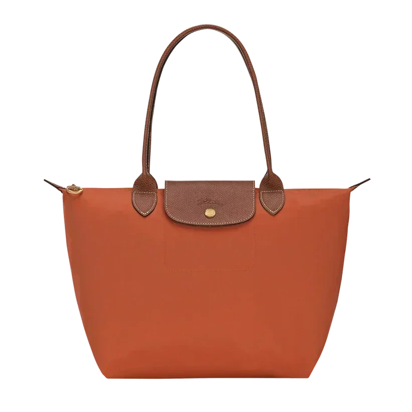 Candela • Bolso Tote Teja Plegable Con Solapa