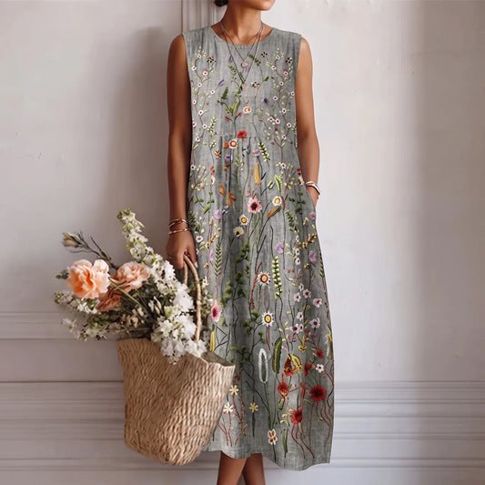 Mar • Vestido Largo Floral