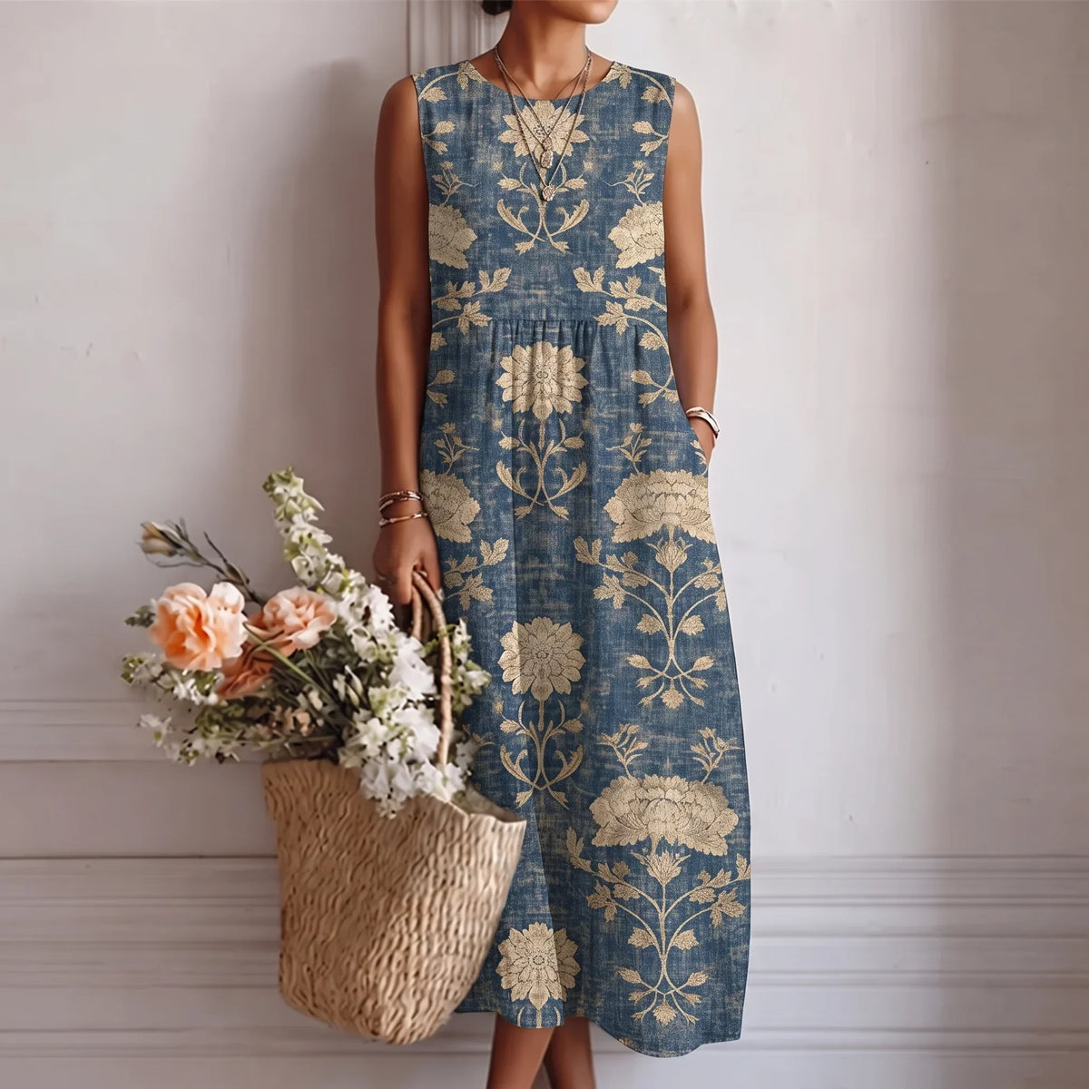 Mar • Vestido Largo Floral