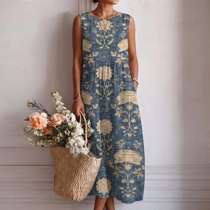 Mar • Vestido Largo Floral