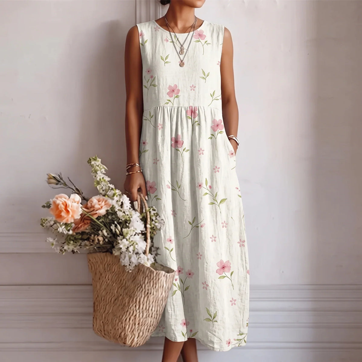 Mar • Vestido Largo Floral