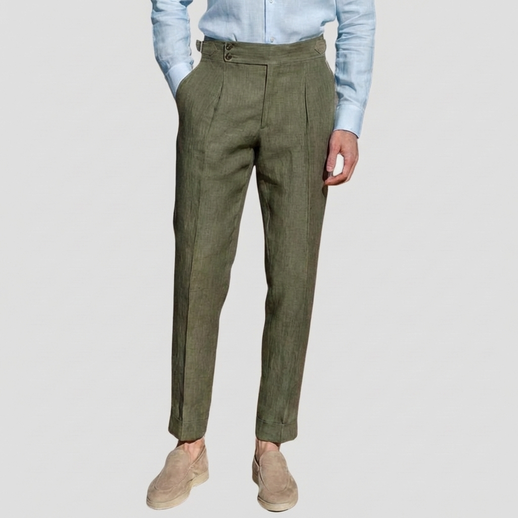 Simón • Pantalón De Vestir Plisado